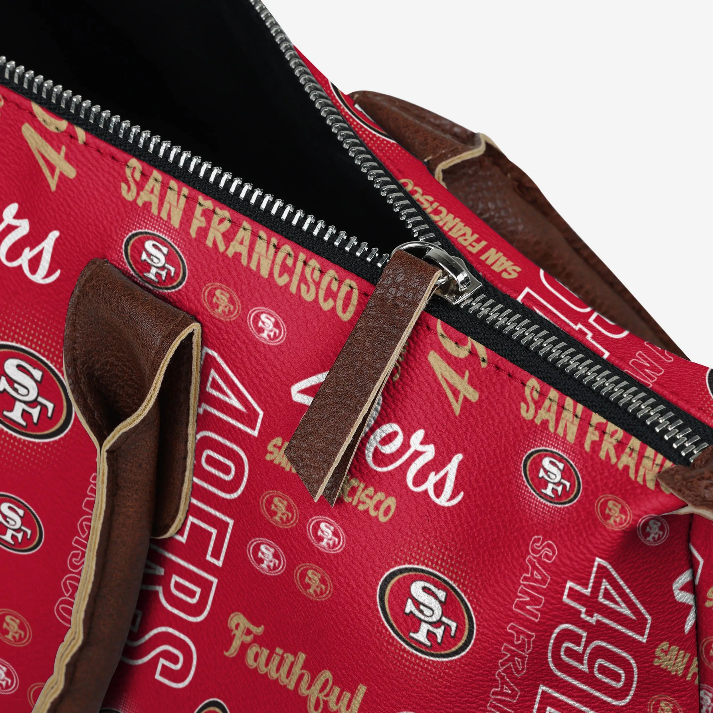 San Francisco 49ers Spirited Style Printed Collection Tote Bag