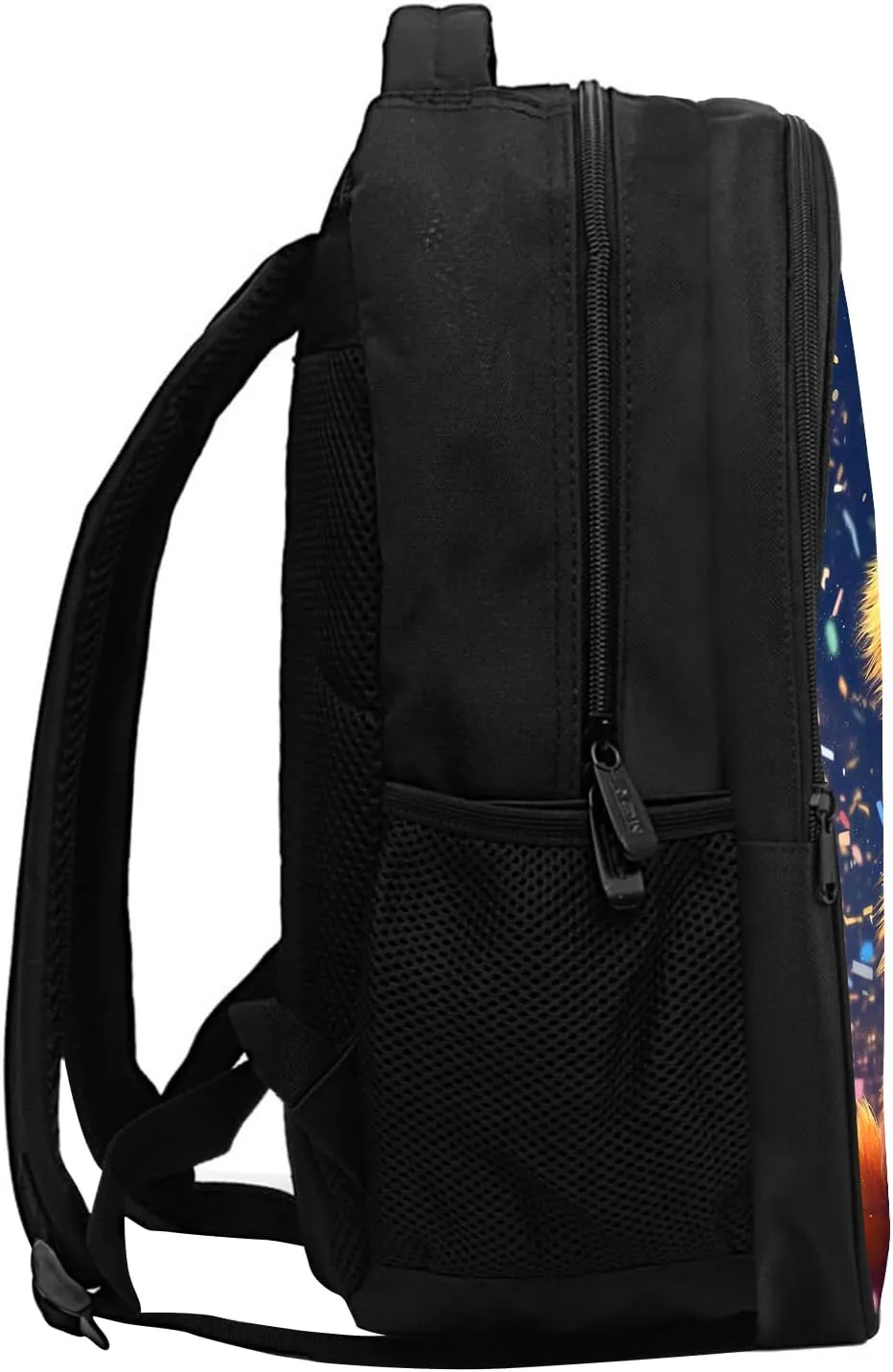 SARA NELL Red Panda Backpack Cute Happy Animal School Book Bag, Kawaii Panda Children Bookbags for Elementary Primary Boys Girls, 16 Inches Bookbag with 2 Main Compartments