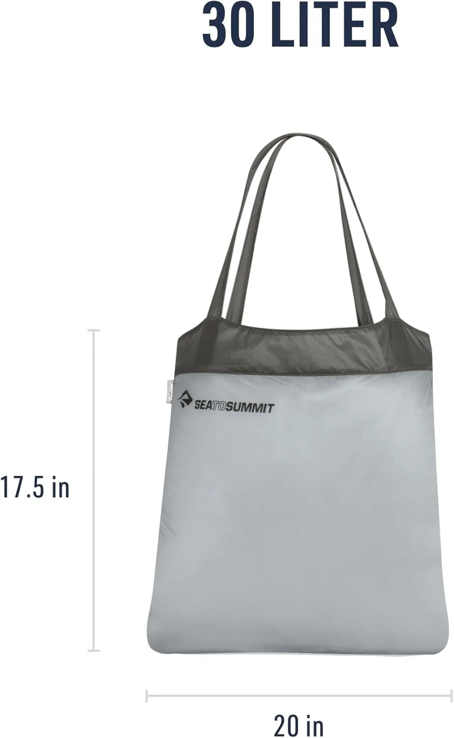 Sea to Summit Ultra-Sil Reusable Shopping Bag, HighRise Grey