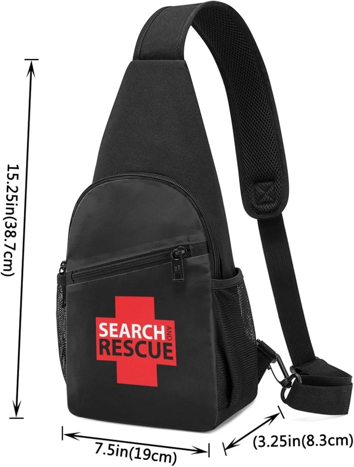 Search Rescue Adjustable Fanny Pack Waist Bag For Travel Sports