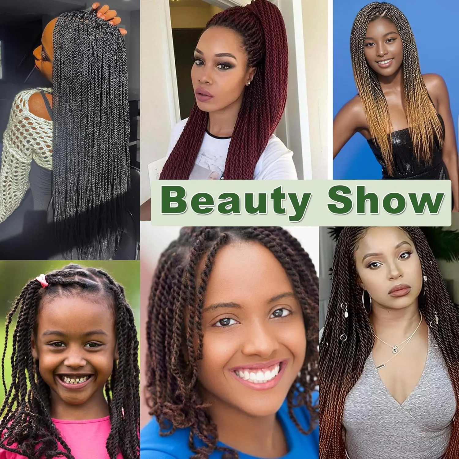 Senegalese Twist Crochet Hair for Kids 12 Inch 8 Packs Ombre Red Short Crochet Hair for Black Women Pre Looped Small Braids with Natural Ends Tbug