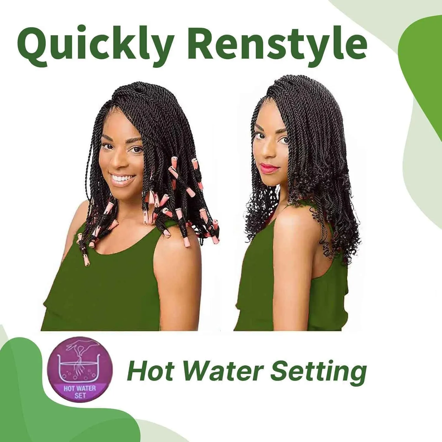 Senegalese Twist Crochet Hair for Kids 12 Inch 8 Packs Ombre Red Short Crochet Hair for Black Women Pre Looped Small Braids with Natural Ends Tbug