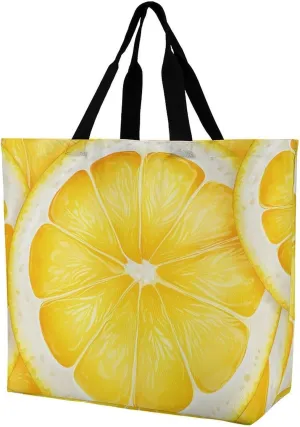 Shopping Bag for Women, Various Fruits Tote Bag, Large Capacity Shoulder Bags for Groceries Travel