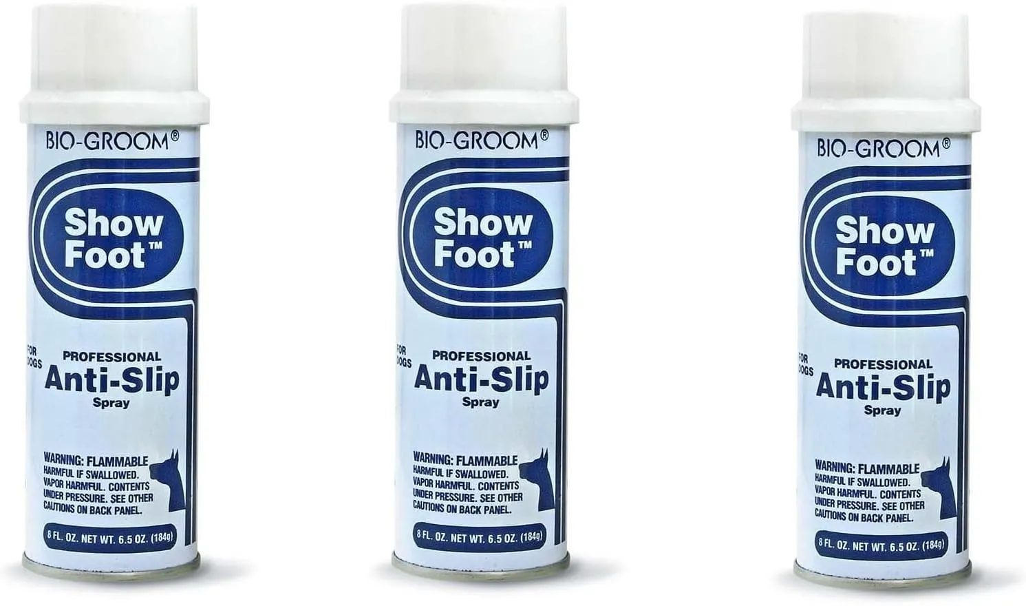 Show Foot for Dogs Anti Slip Grooming Spray Enhanced Performance Choose Quantity (1 Can)
