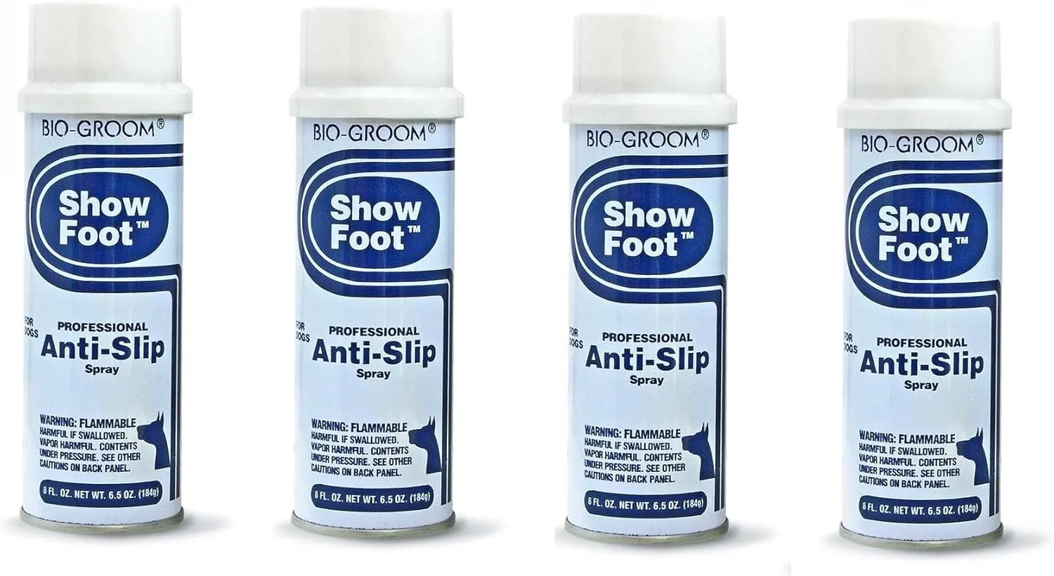 Show Foot for Dogs Anti Slip Grooming Spray Enhanced Performance Choose Quantity (1 Can)