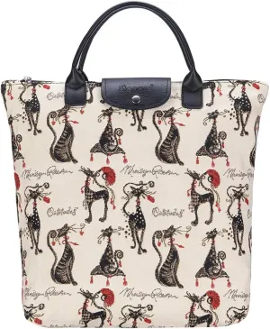 Signare Tapestry Foldable Tote Bag Reusable Shopping Bag Grocery Bag