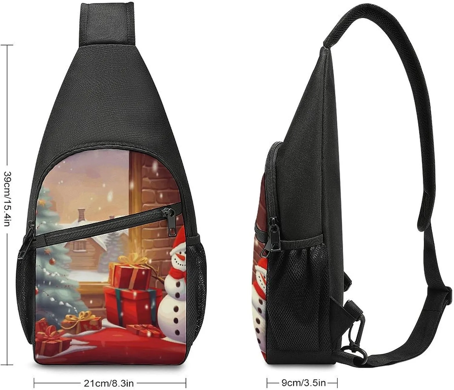 Sling Bag for Women Men Crossbody Bag Chest Bag Lustrous Stone Sling Backpack Fanny Packs Travel Hiking Daypack