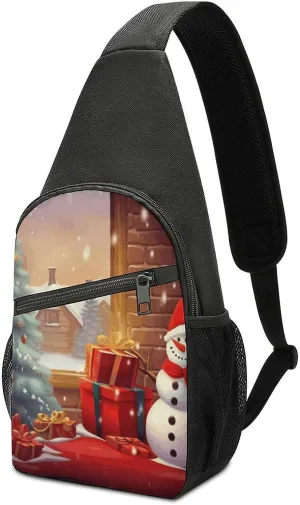 Sling Bag for Women Men Crossbody Bag Chest Bag Lustrous Stone Sling Backpack Fanny Packs Travel Hiking Daypack