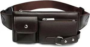 Small Chest Bag, Multipurpose Large Capacity Mobile Phone Bag Casual Shoulder Sport Bag Waist Bag Fanny Pack for Walking Biking Travel