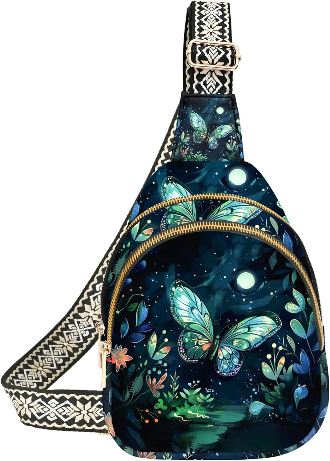 Small Sling Bag for Women Leather Crossbody Bags Sling Backpack for Outdoor Travel