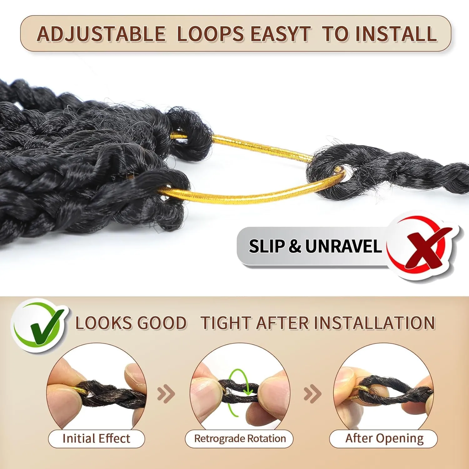 SOKU Majesty Twist Crochet Hair 20" - 8 Packs Pre Twisted Mini Passion Twist Crochet Hair Ombre Blonde Senegalese Twist Synthetic Braiding Extensions for Black Women Pre-looped