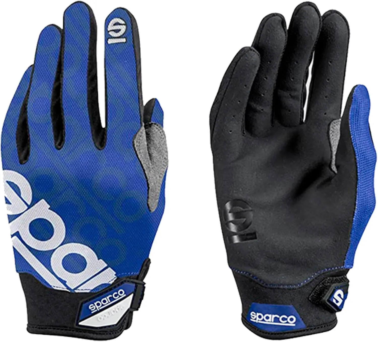 Sparco 002093AZ3L Glove MECA 3 LRG BLUE