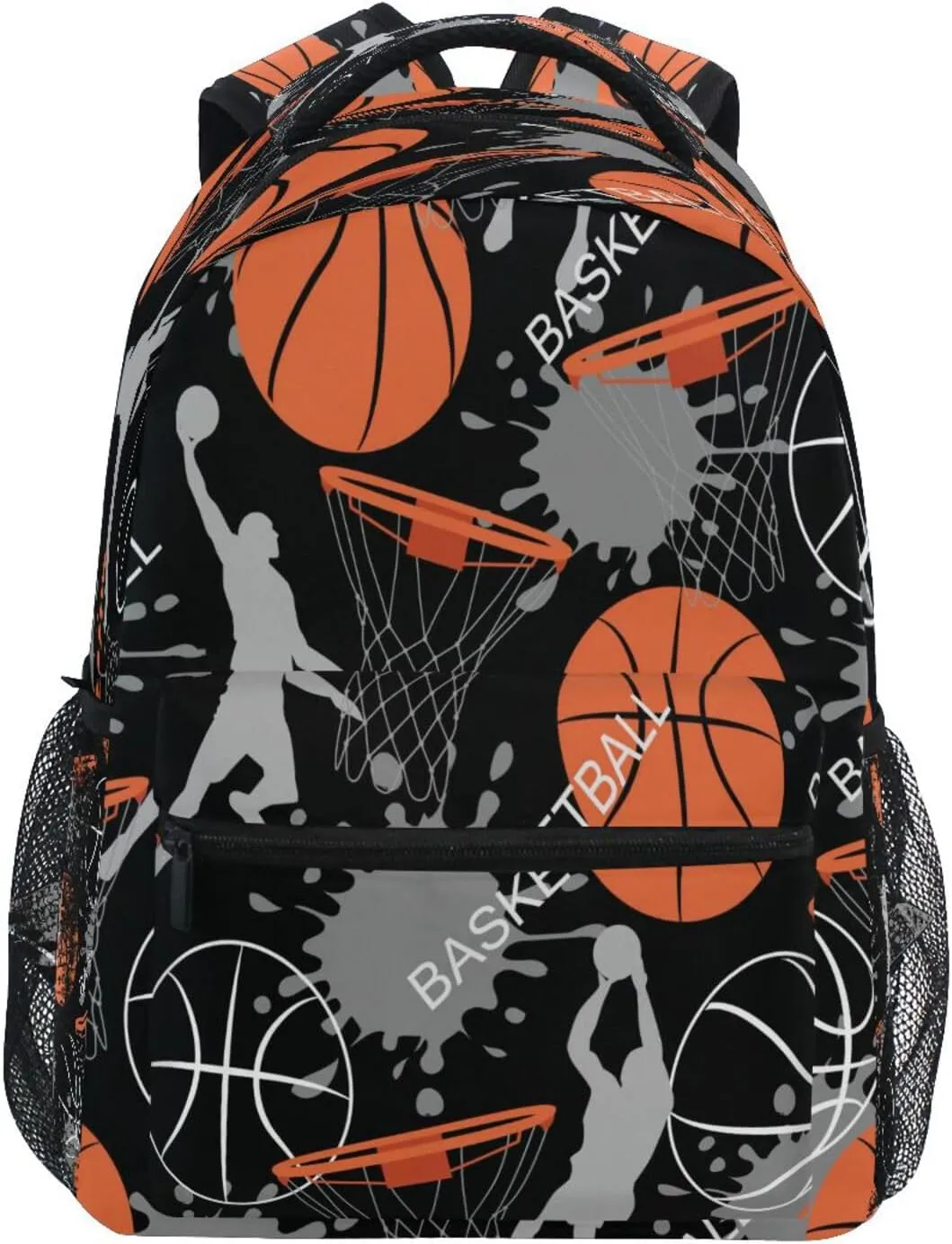 Sports Football Basketball Kids Backpack Boys Girls Bookbag Schoolbag Travel Laptop Daypack Preschool Kindergarten Elementary School Student Book Bag for Junior High Primary