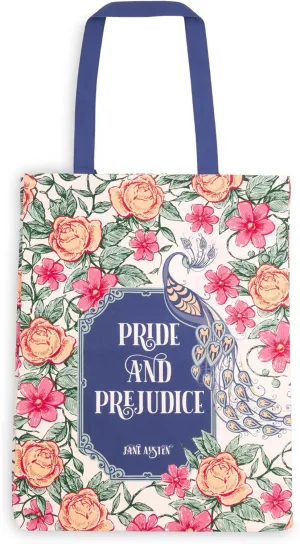 Steel Mill & Co Cute Canvas Tote Bag for Book Lovers, Bookish Reusable/Foldable Bag for Work/Groceries