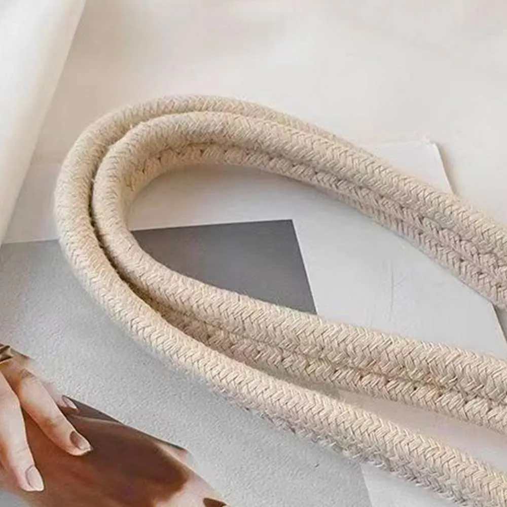 Straw Woven Tote Women Shoulder Bag Satchel Retro Handmade Handbag Large Capacity Purse Summer Beach Travel Daily Totes Beige