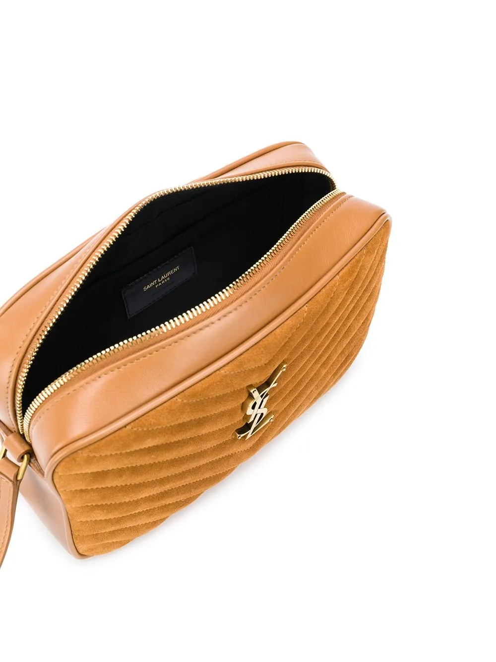 Suede small shoulder bag