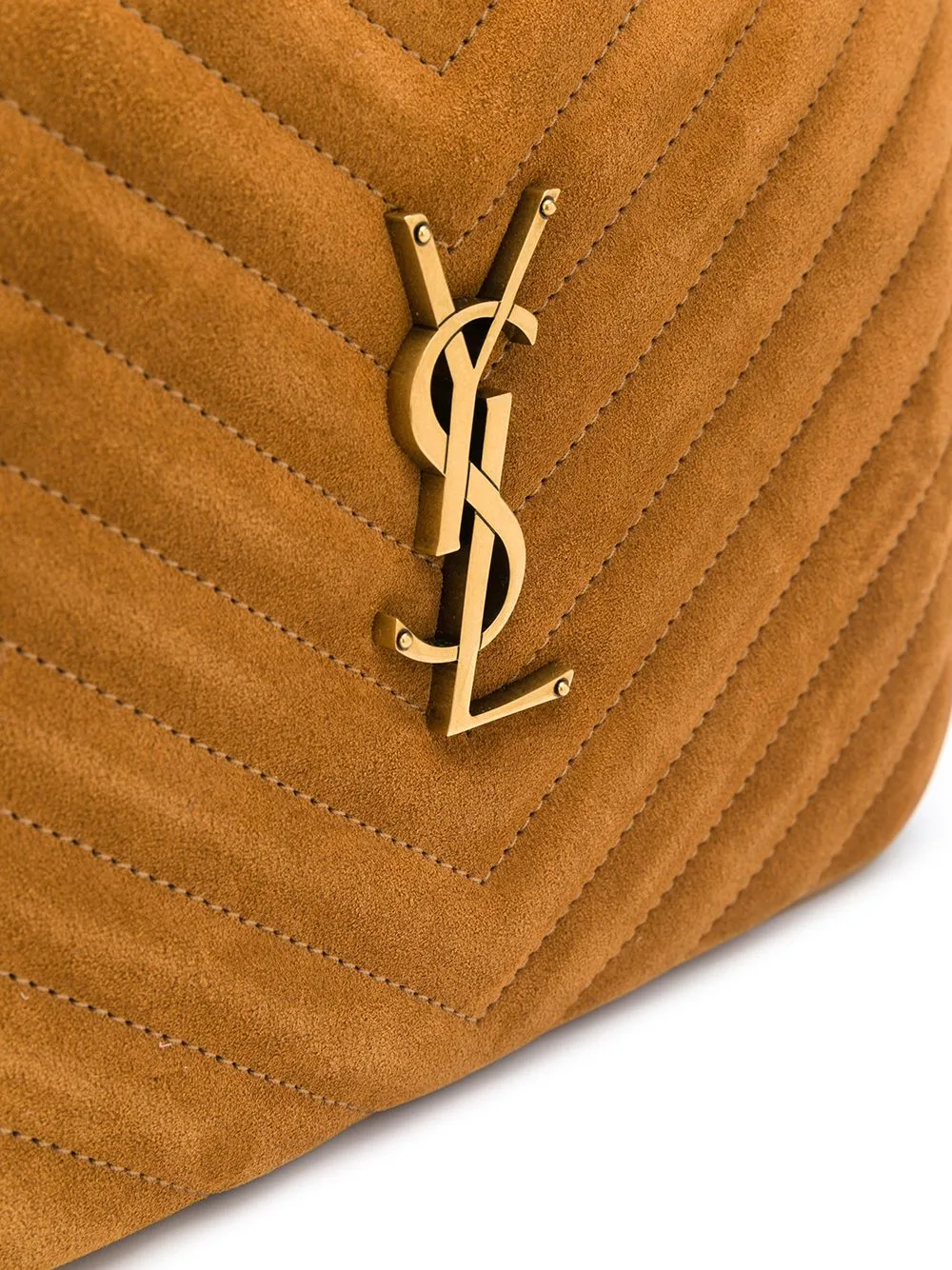Suede small shoulder bag
