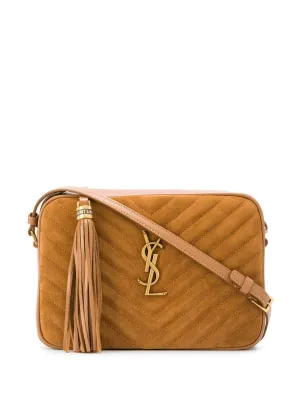 Suede small shoulder bag