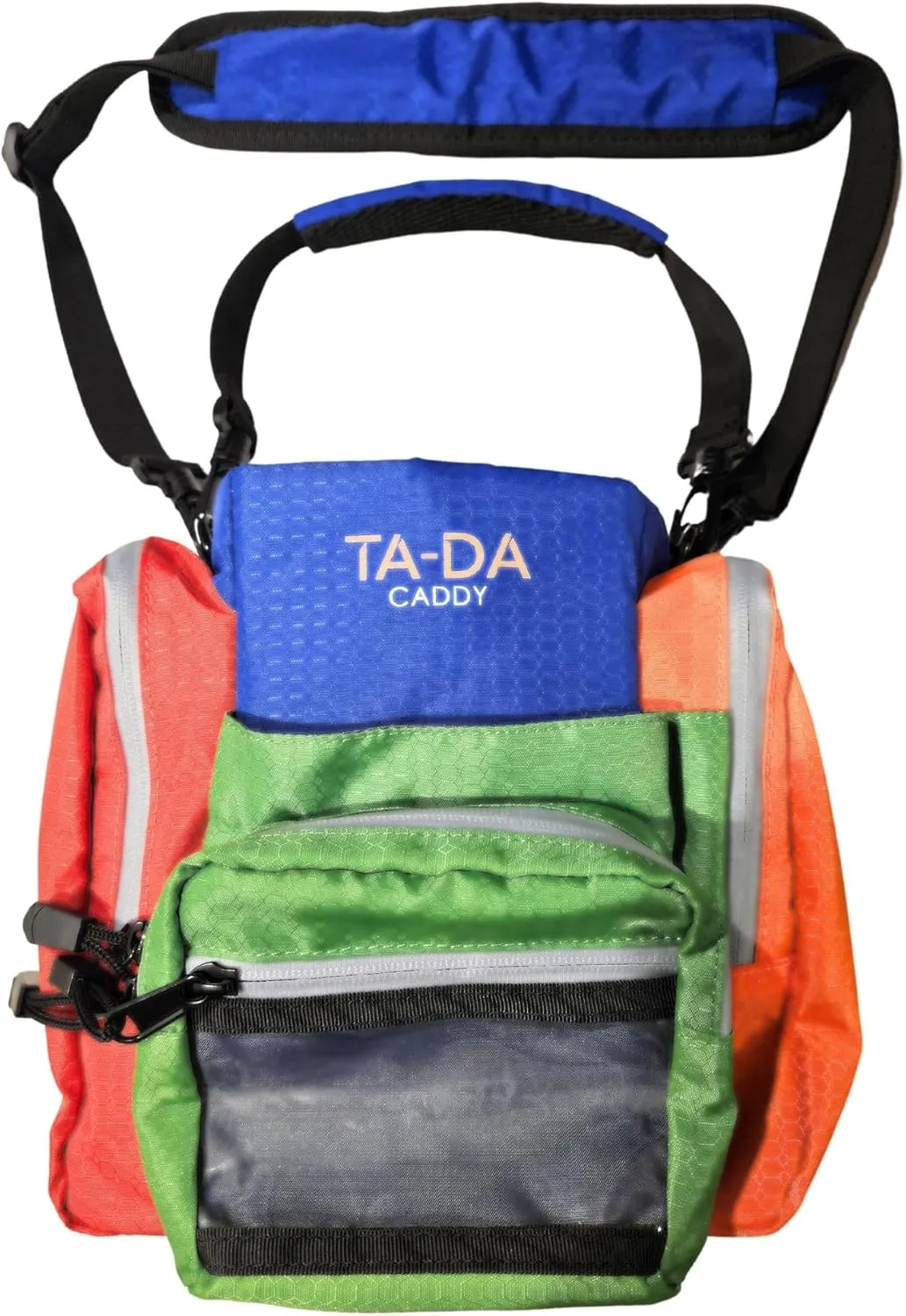 TA-DA Caddy Bag Everywhere you Go | Core Items are Bottle Phone Keys Wallets Etc, so Easy Access and more Convenient than Purse, Carrier, Crossbody, Messenger, Duffle, Fanny, Tote | W-7 H-10 L-10 |