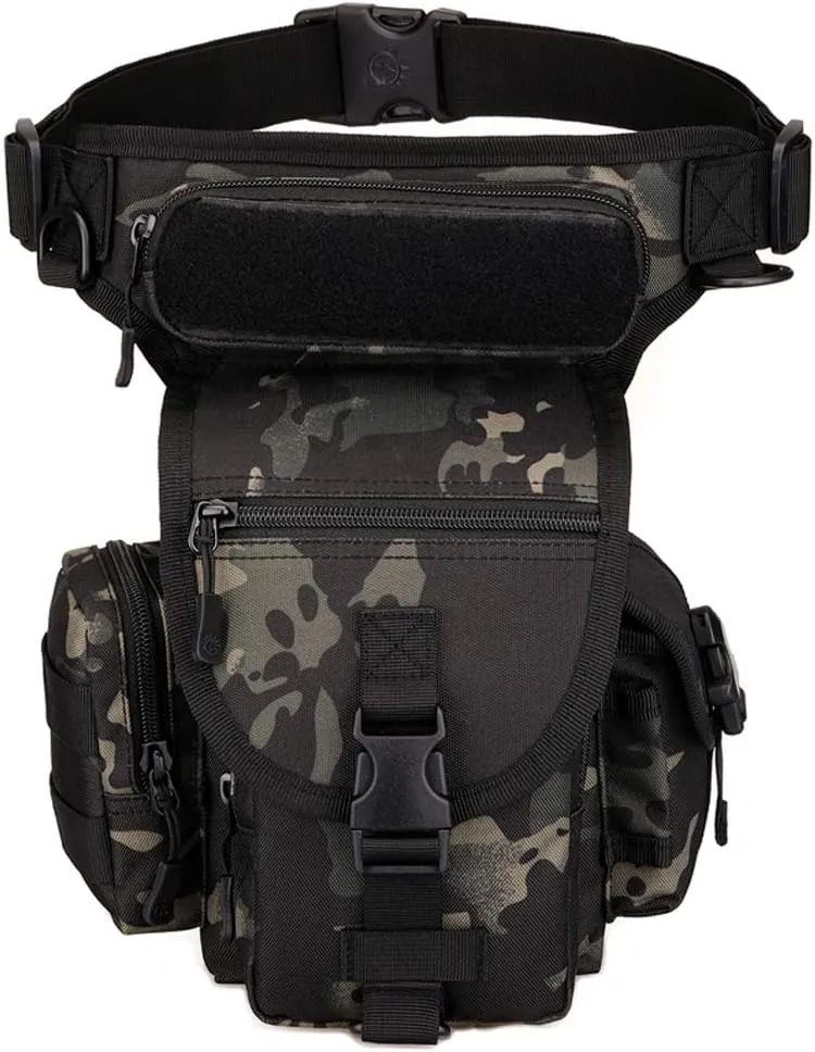 Tactical Drop Leg Bag Military Thigh-Hip Outdoor Package for Motorcycle Trekking Hiking Travel Fishing Tool Bag