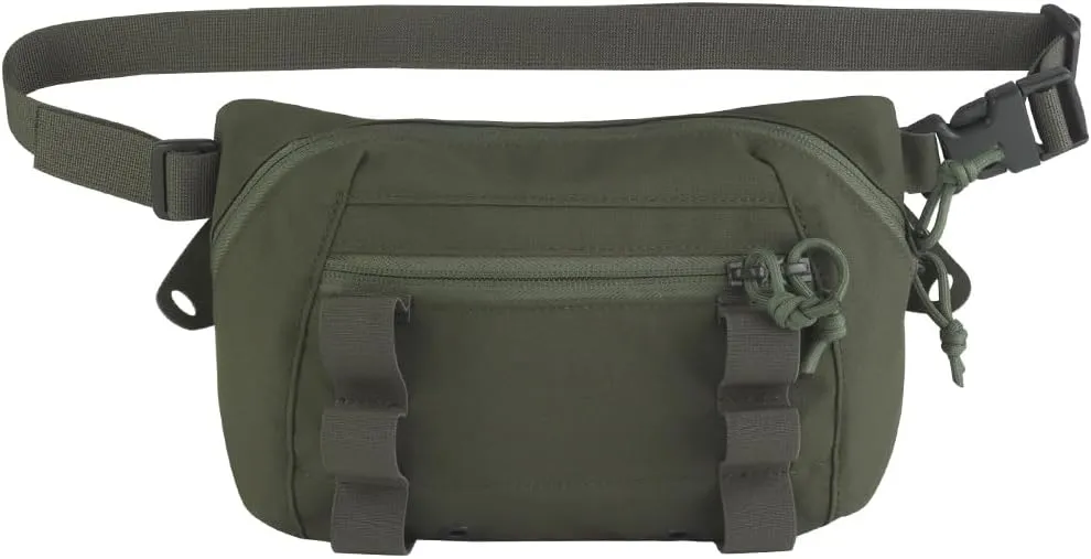 Tactical Drop Pouch Fanny Pack,Utility EDC Large Multi-Purpose Waist Bags for Tactial Vest Chest Rig