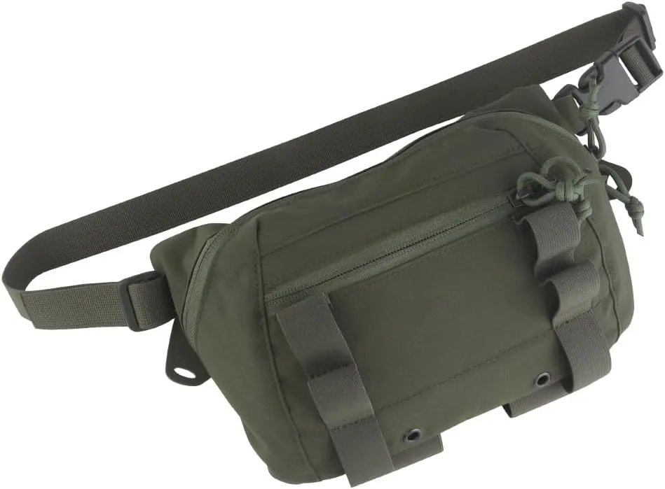 Tactical Drop Pouch Fanny Pack,Utility EDC Large Multi-Purpose Waist Bags for Tactial Vest Chest Rig