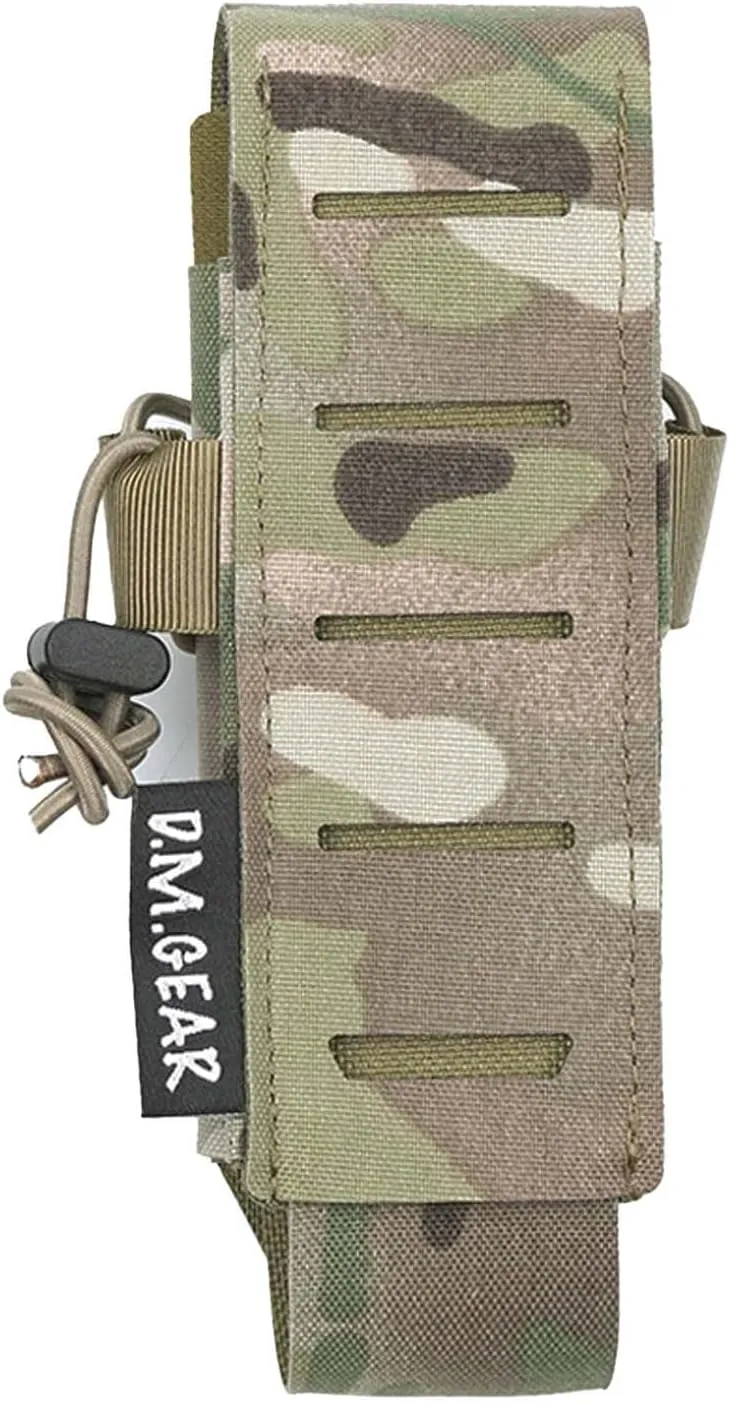 Tactical Pouches Flashbang Pouch Molle Flashlight Holder Magazine Pouch Portable Multiuse Tool Pouches for Duty Belt Vest Backpack