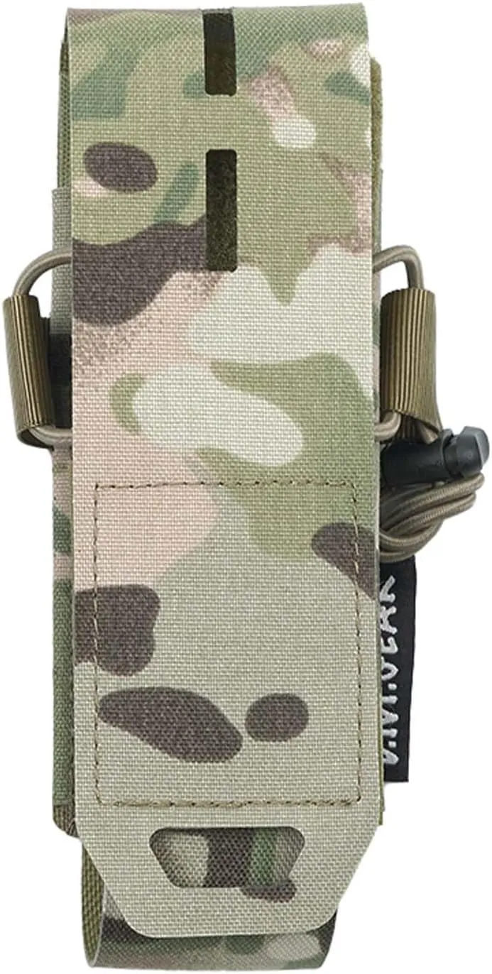 Tactical Pouches Flashbang Pouch Molle Flashlight Holder Magazine Pouch Portable Multiuse Tool Pouches for Duty Belt Vest Backpack