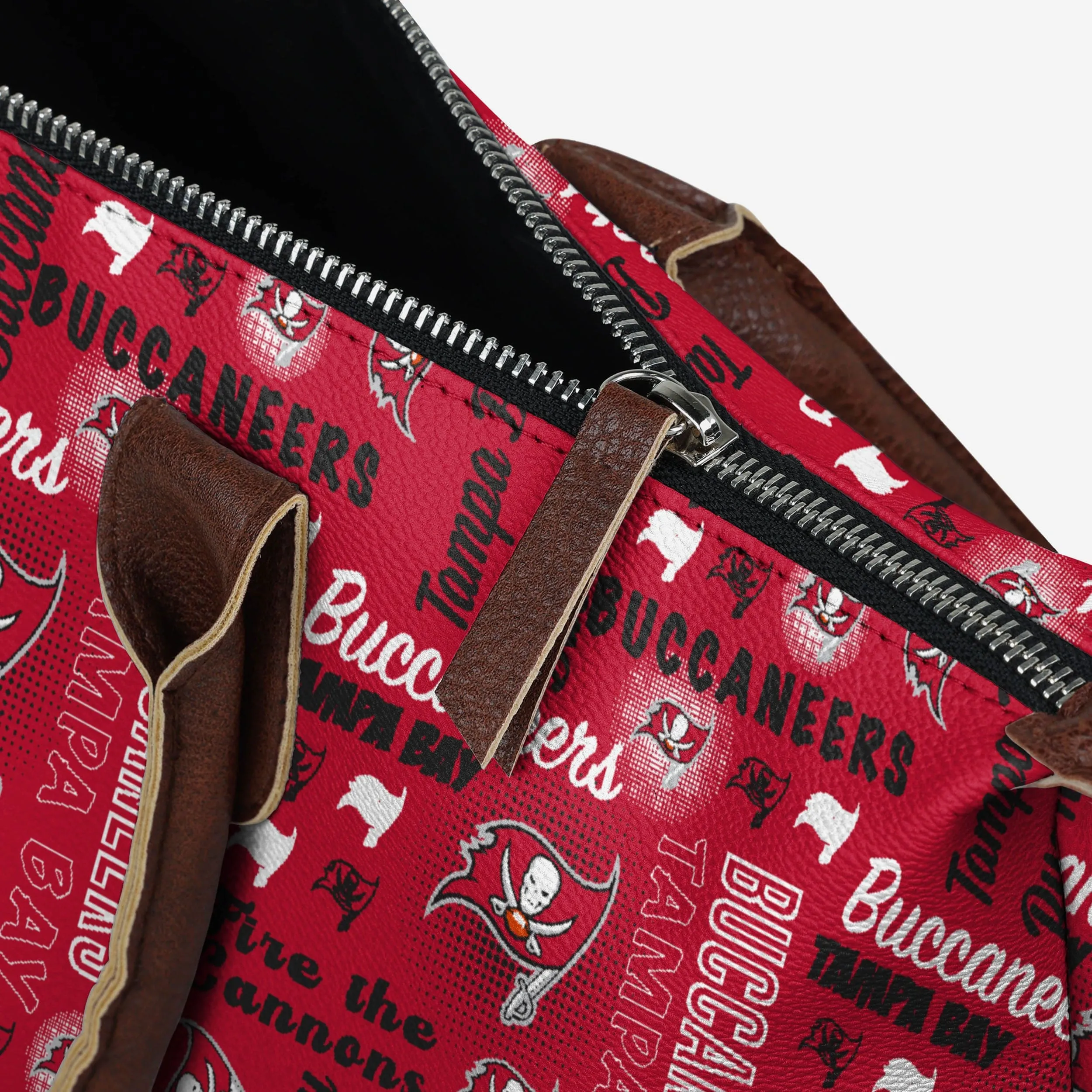 Tampa Bay Buccaneers Spirited Style Printed Collection Tote Bag