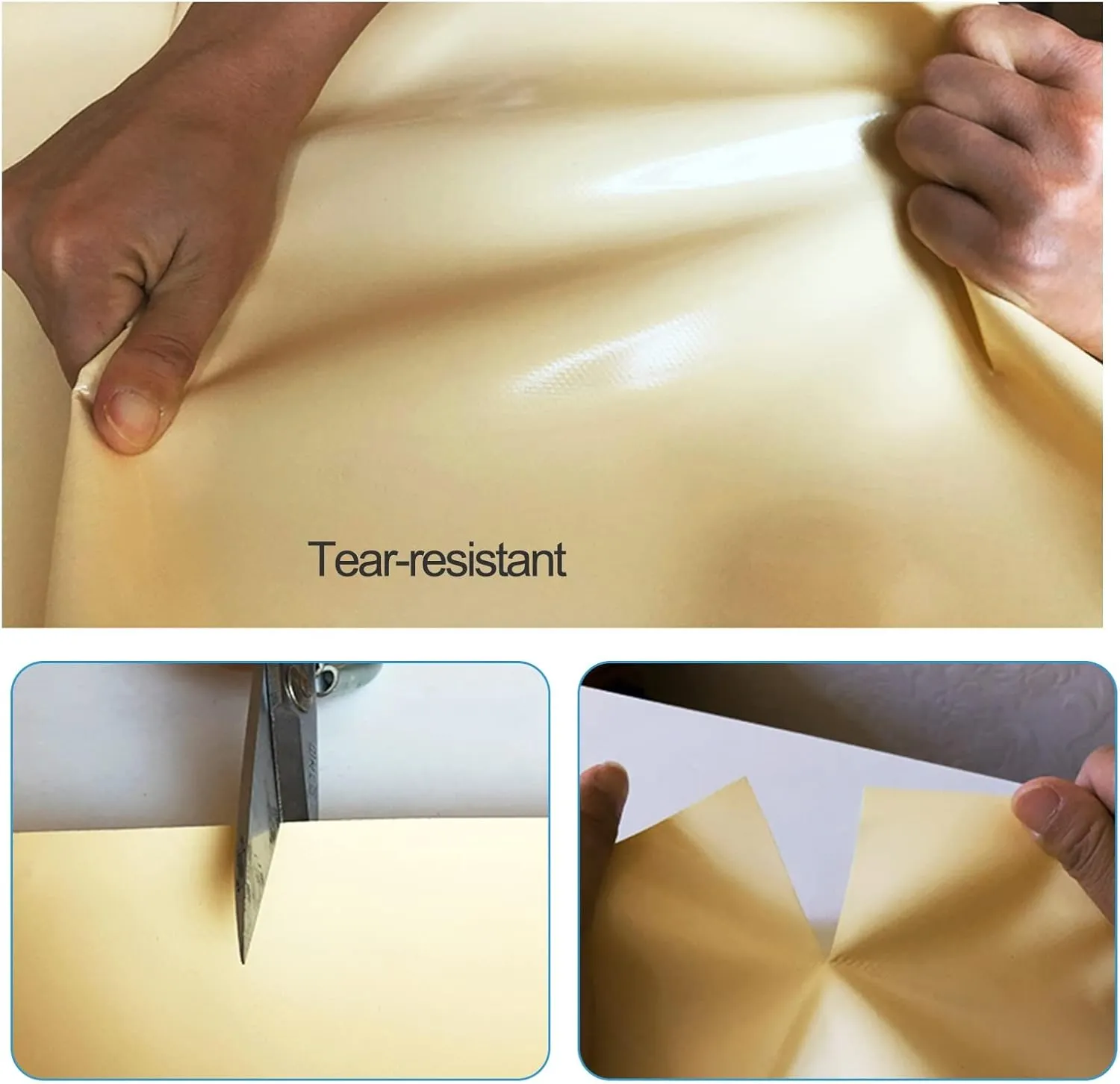 Tarpaulin 1.5x3m/2x2m/2x3m/3x6m Waterproof Heavy Duty 500g/㎡ PVC Tarp Sheet with Metal Eyelets for Garden Furniture, Hutch, Trampoline, Wood, Car, Camping or Gardening Cover(1.5x1m)