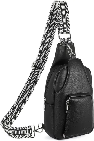 Telena Large Sling Bag Crossbody Bags for Women Fanny Packs Cross Body with Adjustable Strap