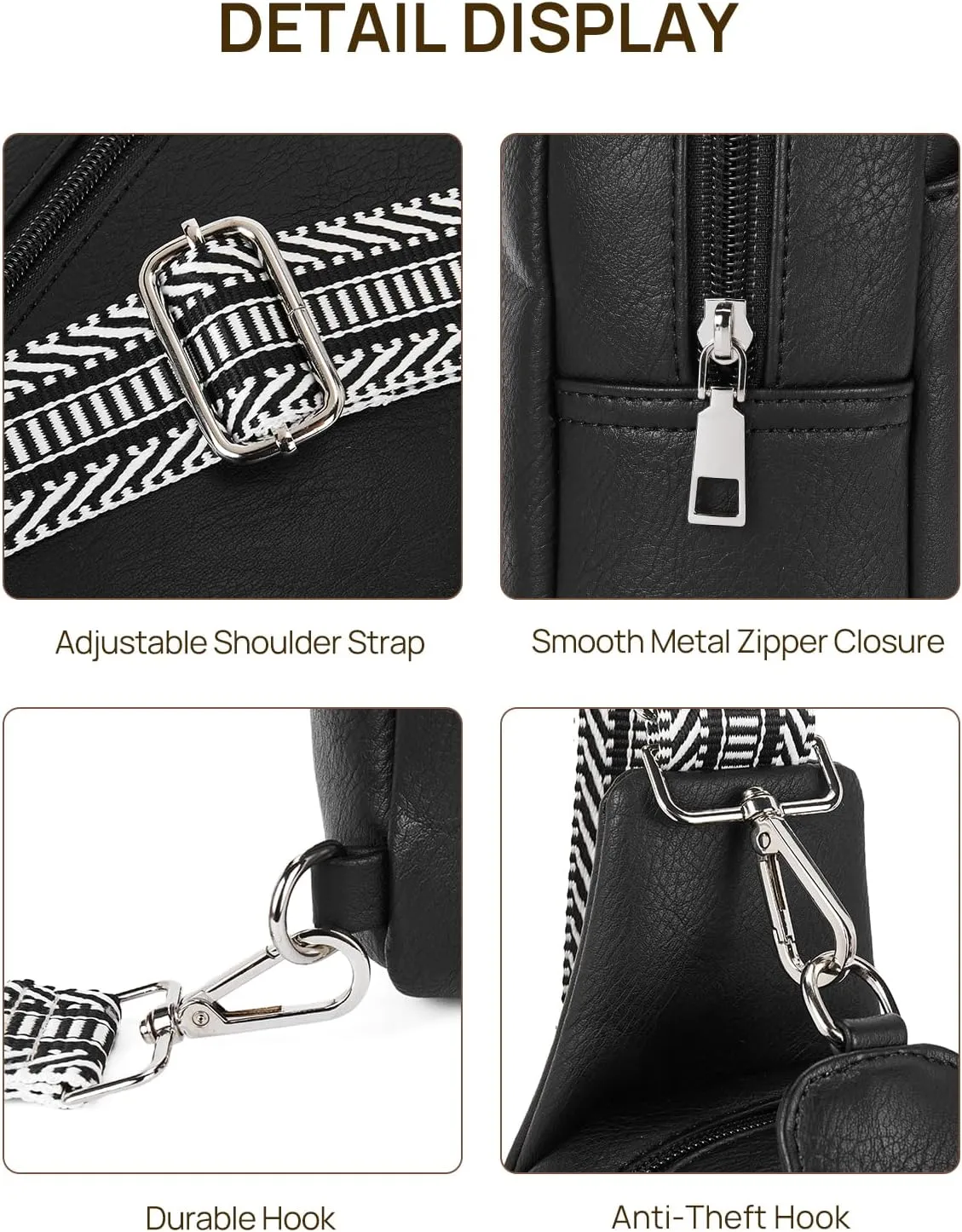Telena Large Sling Bag Crossbody Bags for Women Fanny Packs Cross Body with Adjustable Strap