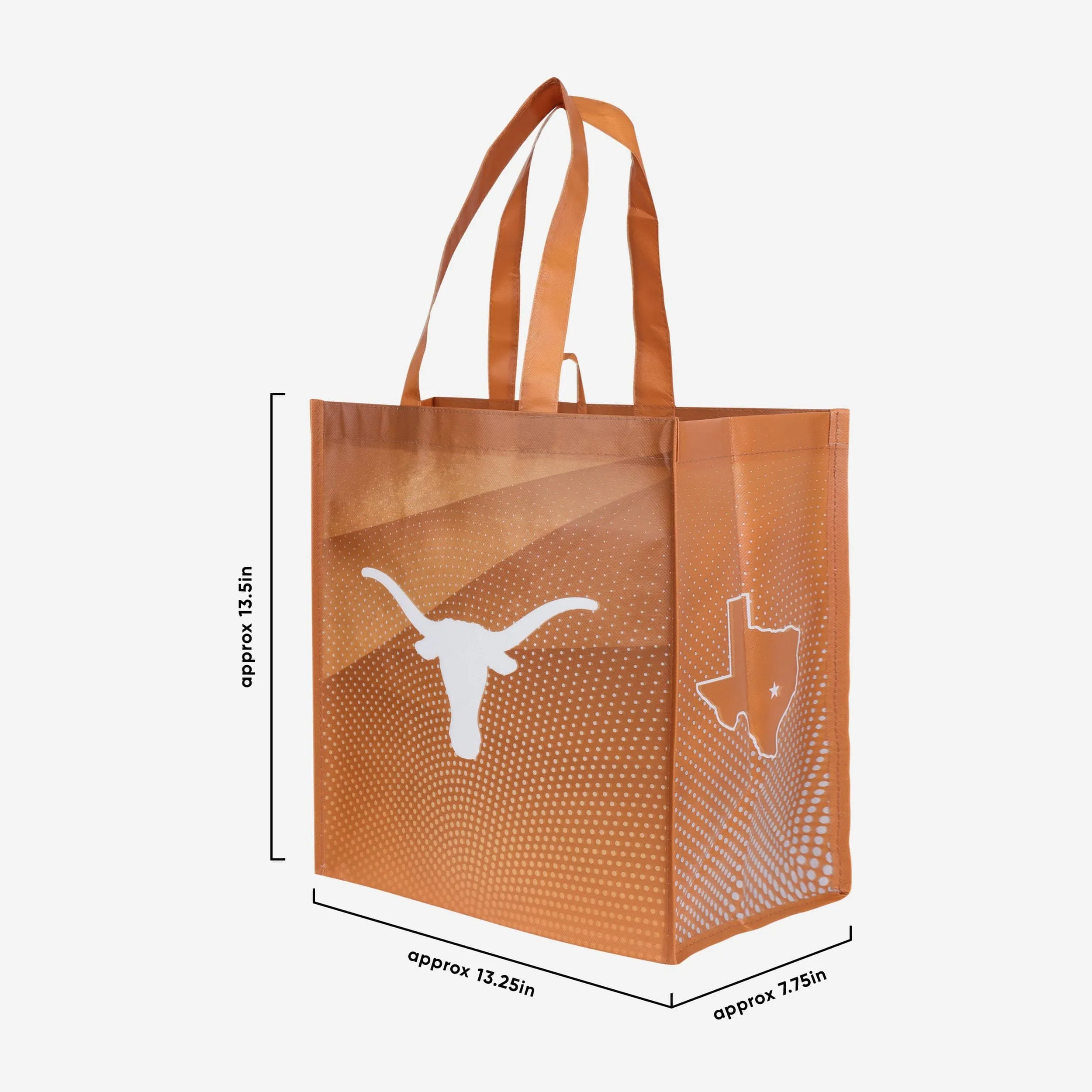Texas Longhorns 4 Pack Reusable Shopping Bag