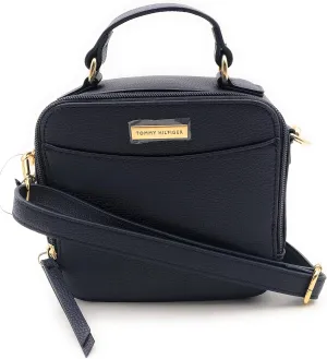 Tommy Hilfiger Camera Bag I Crossbody I Shoulder Bag I 18 x 18 x 8 cm I TH Logo I Mobile Phone Case I Blue 4284, blue