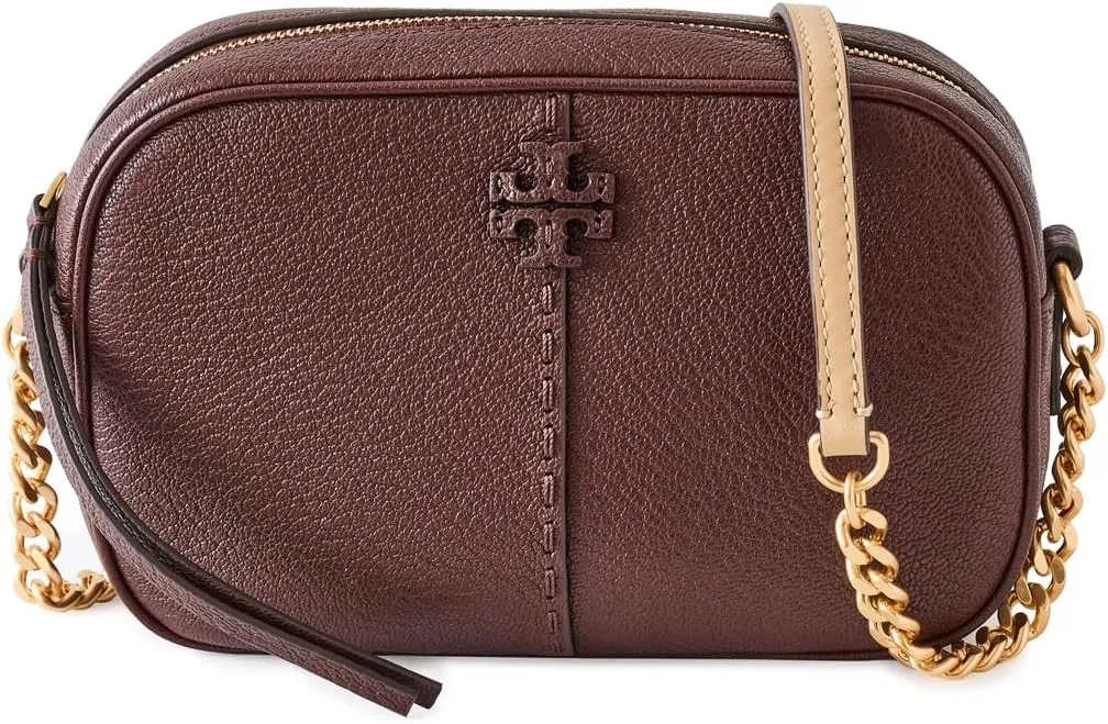 Tory Burch Women's McGraw Textured Leather Camera Bag