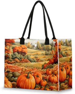 Tote Bag for Women Reusable Canvas Shoulder Bag