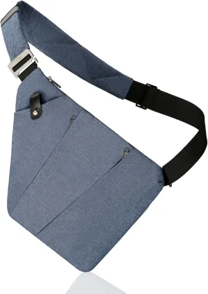 Travel Crossbody Bags for Women Sling Shoulder Hiking Workout Sports Bag Anti-Theft Fanny Packs Chest Bag for Men