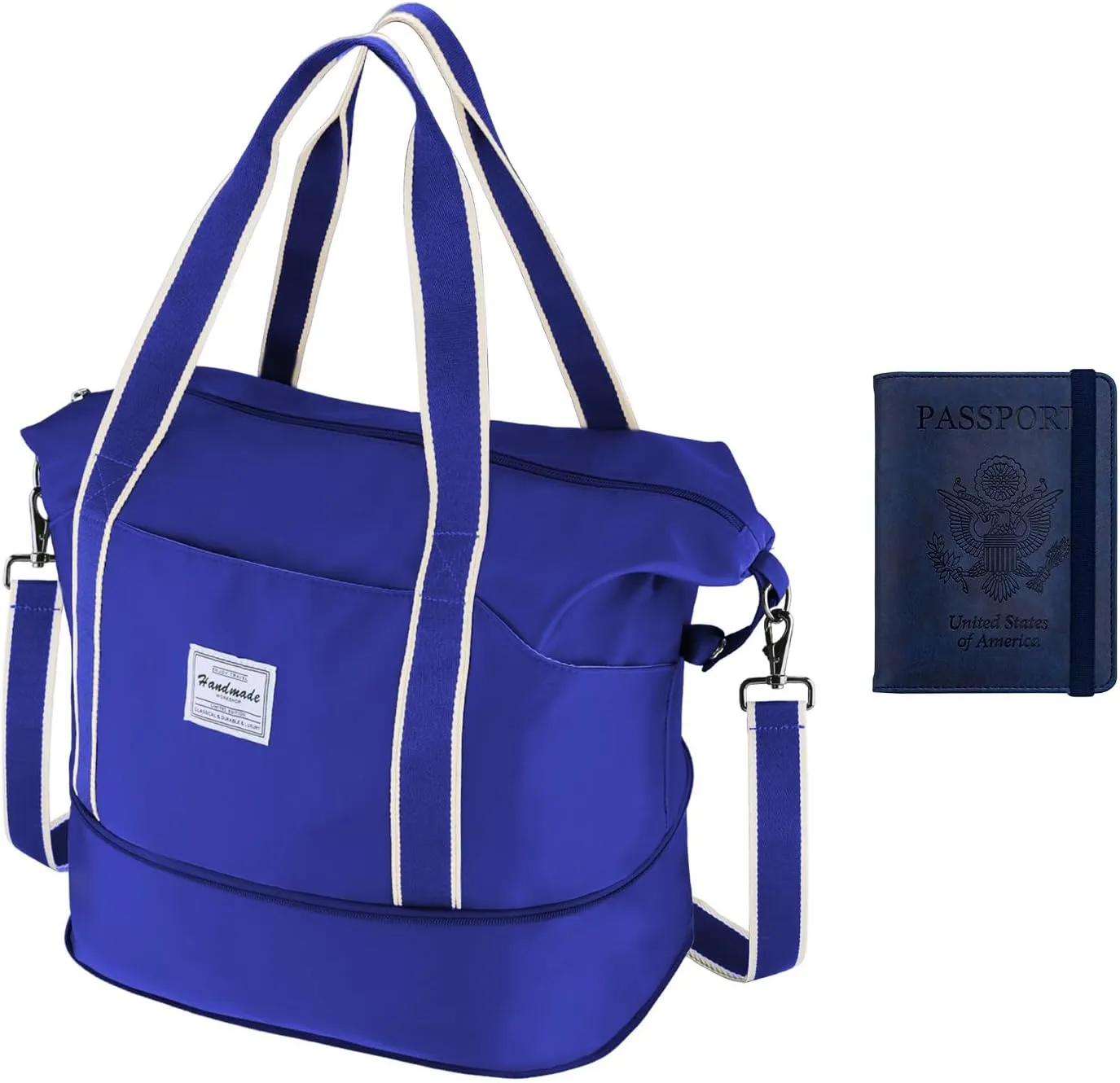 Travel Duffel Bag & Passport Holder Bundle