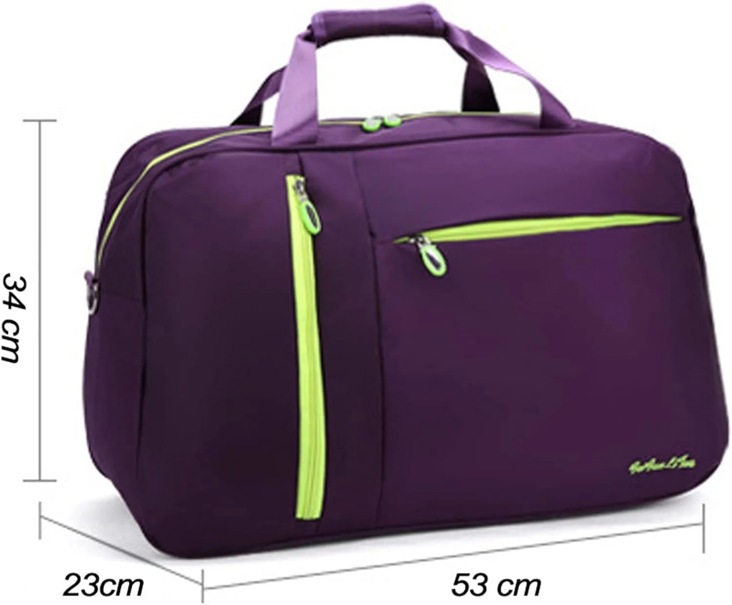 Travel Duffel Bags Men Travel Bags Solid Waterproof Nylon Ladies Handbag Large Capacity Women Travel Bag Casual Men Luggage Bags(Sky blue)