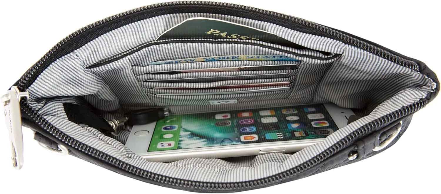 Travelon Anti-Theft Boho Clutch Crossbody