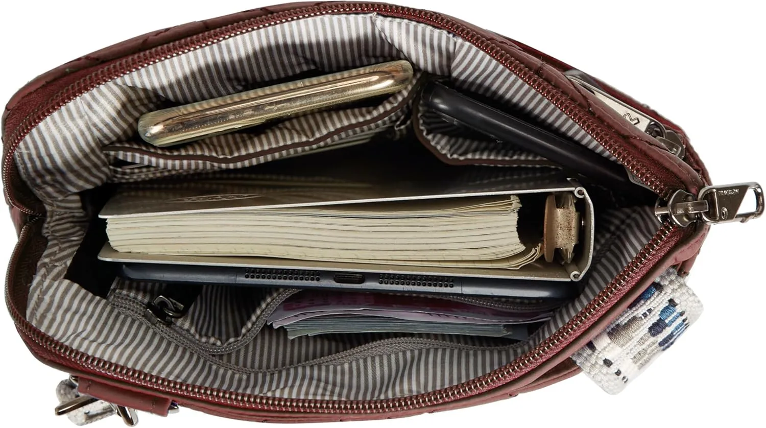 Travelon Anti-Theft Boho Slim Crossbody