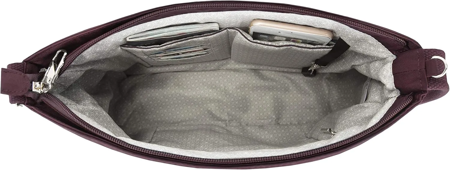 Travelon Anti-Theft Essentials Patch Pocket Crossbody Bag