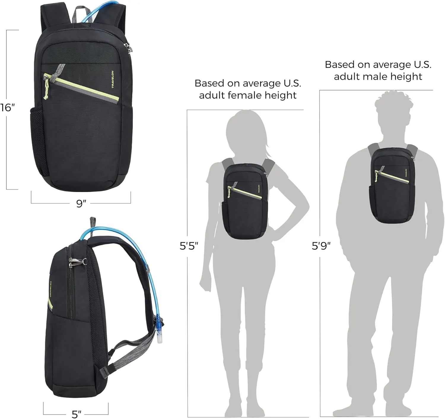 Travelon Anti-Theft Greenlander 9L Backpack