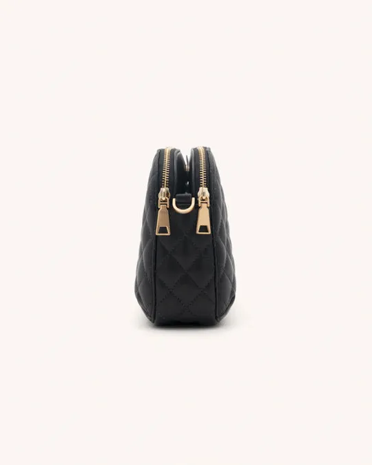 TRINA DOUBLE ZIP SMALL CAMERA BAG