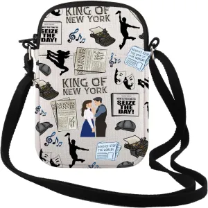 TSOTMO Musical Themed Crossbody Bag Musical Inspired Gift Drama Actor Actress Gifts Theatre Gift