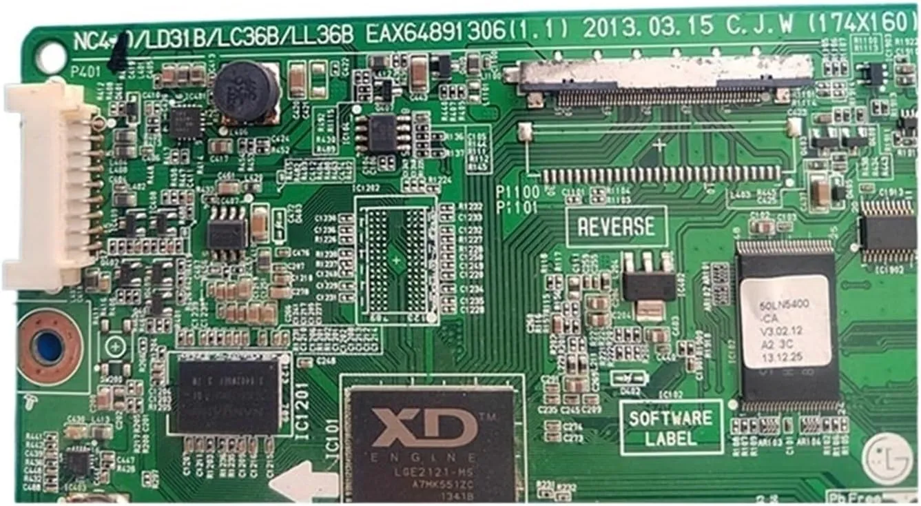 TV Motherboard, Compatible for LG，EAX64891306（1.1） 42LN540V 39LN540V 32LN542V 32LN540B 42LN5400-CN 47LN5400-CN 50LN5400,Repair Parts(37inch)