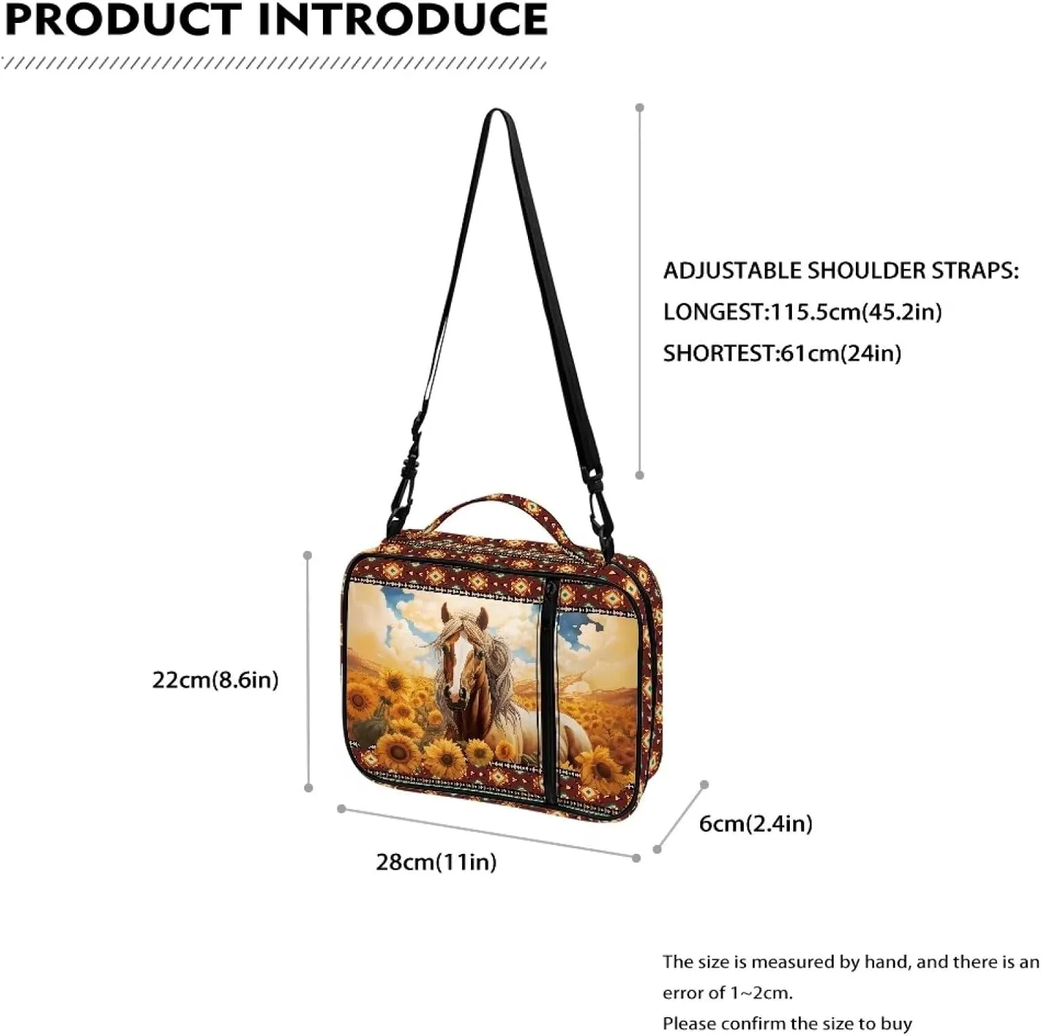 Uasibuni Large Bible Bags for Women & Men Aesthetic Bible Cover Case for Boys Girls,Cute Bible Case for Teen,Adult