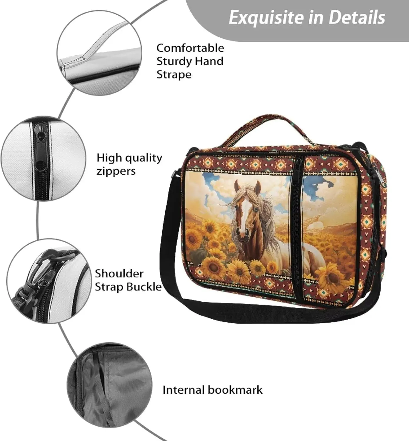 Uasibuni Large Bible Bags for Women & Men Aesthetic Bible Cover Case for Boys Girls,Cute Bible Case for Teen,Adult