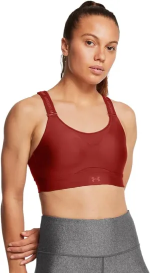 Under Armour Womens Infinity High Impact Sports Bra, (840) Earthen Orange / / Earthen Orange, Large D-DD