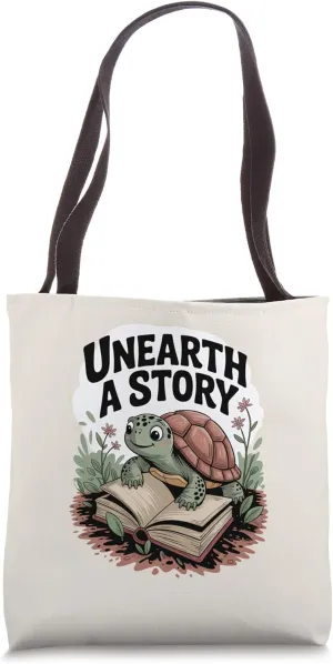 Unearth a Story 2026 Summer Reading Tote Bag
